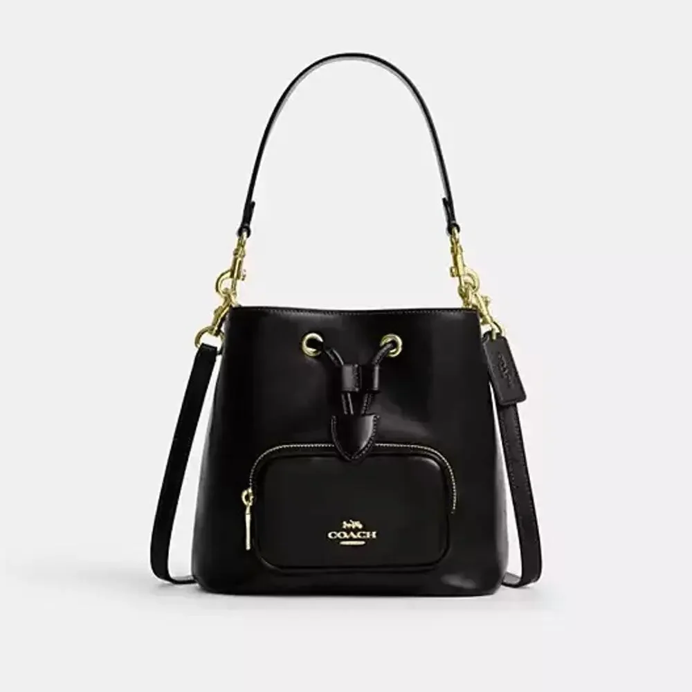 NEW‼️Coach Rowan Bucket Bag With Pocket CES95